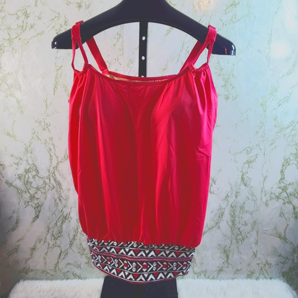 Swimsuits for All Blousy Top